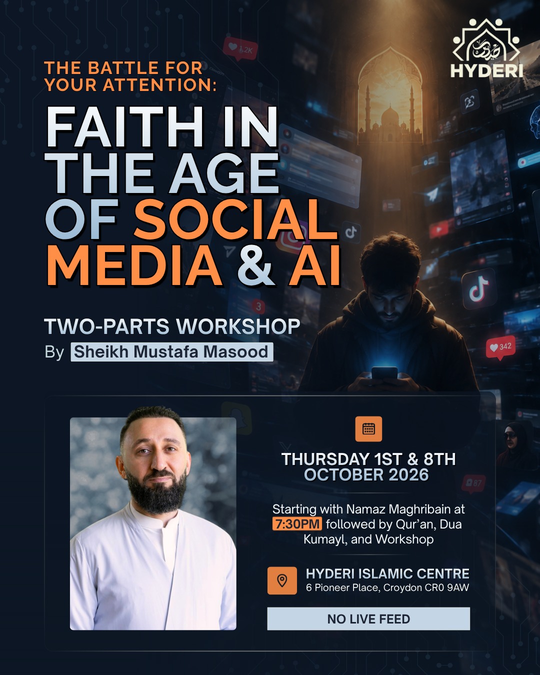 Workshop led by Sheikh Mustafa Masood